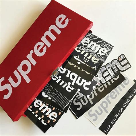 genuine supreme stickers.